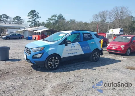 2019 Ford Ecosport Ses z USA, uszkodzony, nr VIN MAJ6S3JL5KC293514